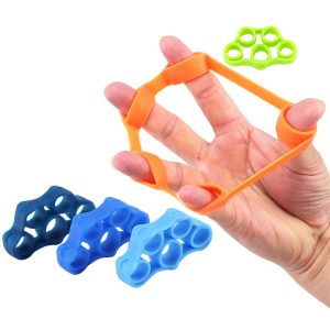 Silicone Finger Strengthener & Hand Grip Strengthener to Improve Grip Strength