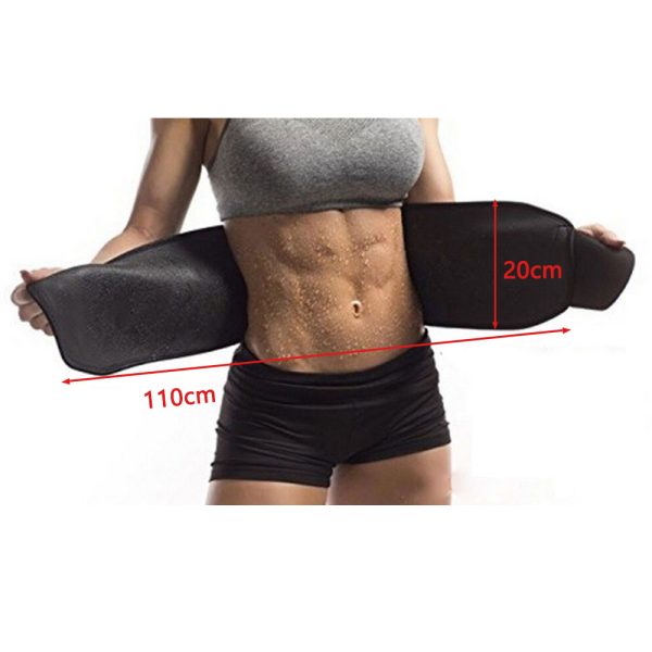 Aptoco 1 pc Weight Loss Creams Women Men Waist Trimmer Belt Weight Loss Sweat Band Wrap 5