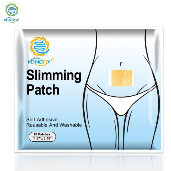 KONGDY Hot Sale Slimming Stick 100 Pieces 10 Bags Slimming Navel Sticker 5x8 cm Slim Patch 1