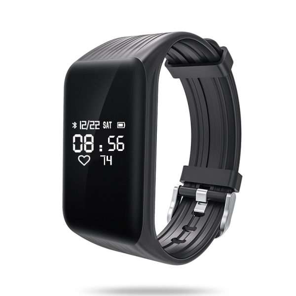 New Fitness Tracker K1 Smart Bracelet Real time Heart Rate Monitor down to sec Charging 2 1