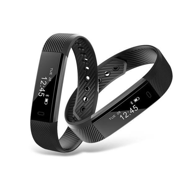 Sporch ID115 Smart Bracelet Sport Bracelet Fitness Tracker Watch Alarm Clock Step Counter Smart Wristband Band 1