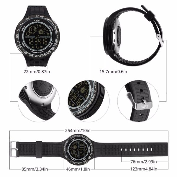 ColMi King Kong Sport Smart Watch Waterproof Passometer Motion Monitor Ultra long Standby Smartwatch For Android 4