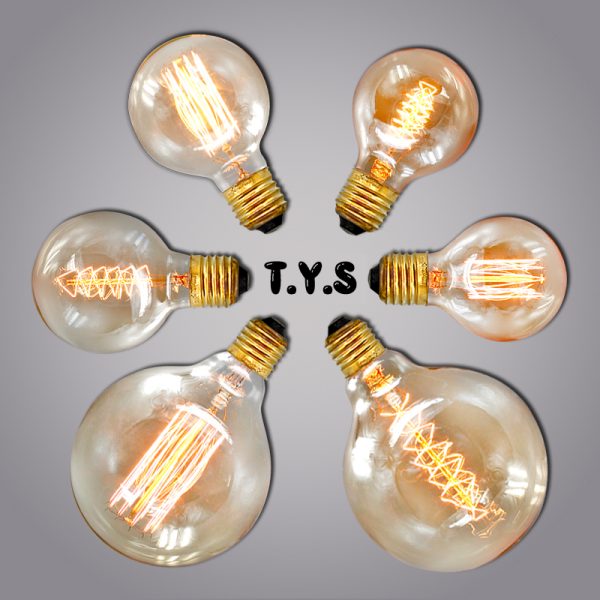 Edison Bulb Incandescent Lamp E27 220v Wedding Vintage Lamp Pendant Light Retro Lighting Ceiling lampadas Carbon 2