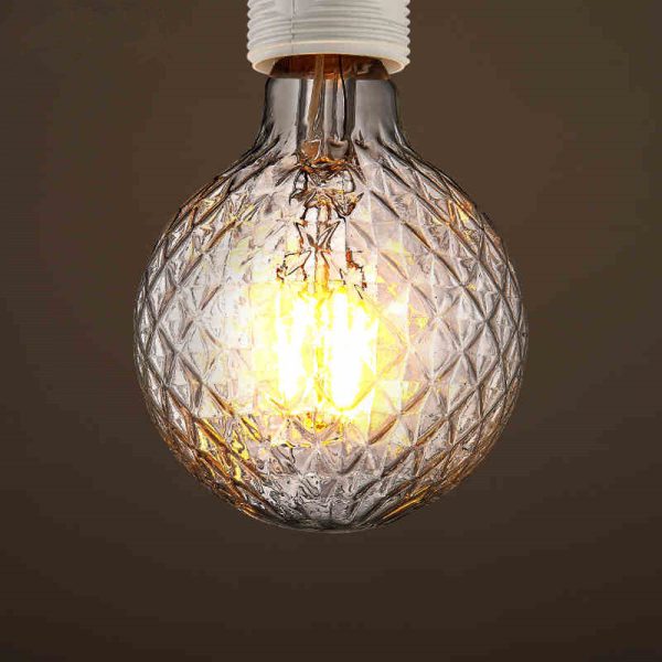 Globe Edison Bulb Retro G95 E27 220V Vintage Light Bulb Lamp Round Ball pineapple ananas shape 1