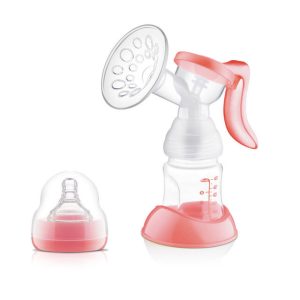 BPA-Free Breast Milk Pump: Manual Pump with Breast Milk Storage Bottle