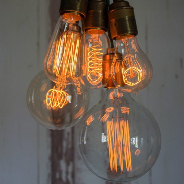 Retro Edison Light Bulb E27 220V 40W A19 A60 ST64 T10 T45 T185 G80 G95 filament 8