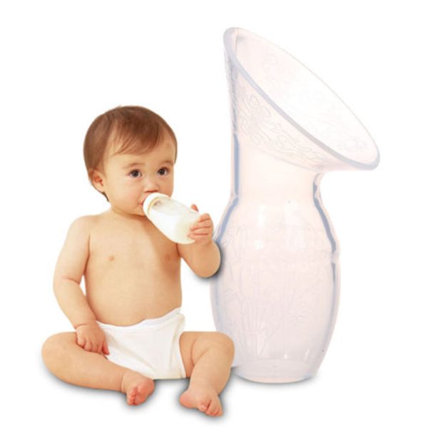 Silicone Breastfeeding Manual Nursing Strong Suction Reliever Breast Pumps Feeding Milk Bottle Sucking 1