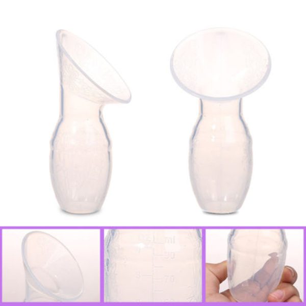 Silicone Breastfeeding Manual Nursing Strong Suction Reliever Breast Pumps Feeding Milk Bottle Sucking 2
