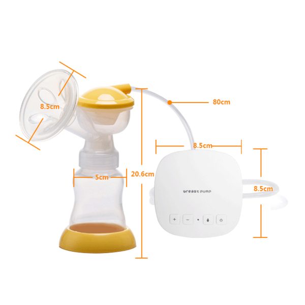 Single USB BPA Free Electric Breast Pump Powerful Nipple Suction Breast Pumps Mom Love With 160ML 1