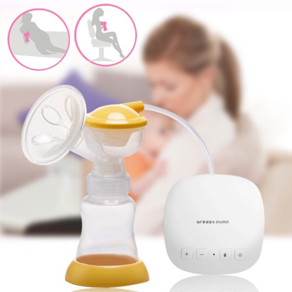 Single USB BPA Free Electric Breast Pump Powerful Nipple Suction Breast Pumps Mom Love With 160ML 3