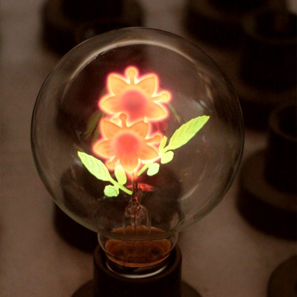 YNL vintage Edison Bulb E27 G80 flower holiday lights indoor lamp 220v globe incandescent light christmas 1
