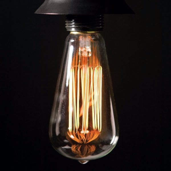 st64 220v Incandescent light bulb 40w bulbs decorative filament bulb lighting bombilla E27 pendant lamp vintage 1