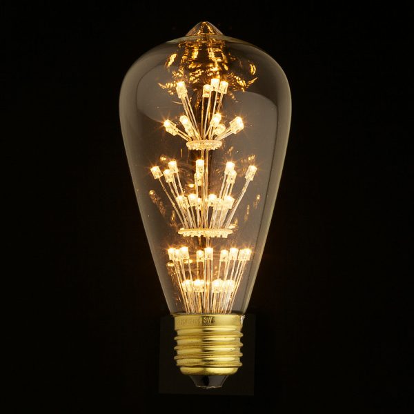 st64 220v Incandescent light bulb 40w bulbs decorative filament bulb lighting bombilla E27 pendant lamp vintage 3
