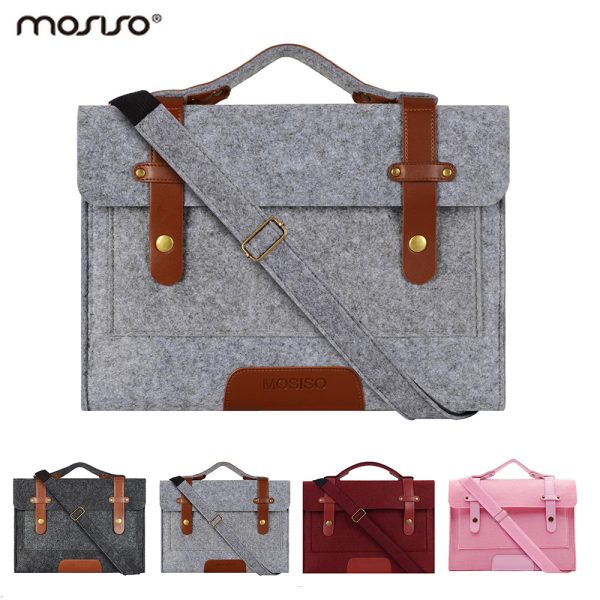 Mosiso Felt 13 3 15 6 inch Laptop Case Bag for MacBook Air 13 Pro 13