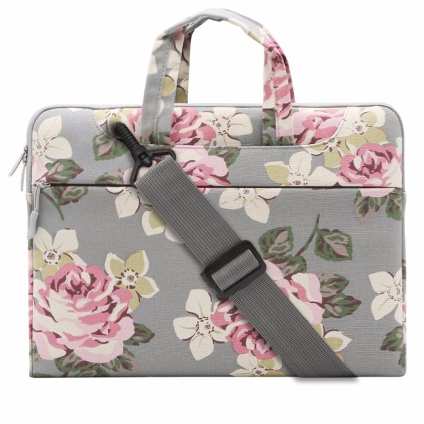 Mosiso Floral Rose Women Notebook Case bag for Macbook Air 13 HP DELL Acer Chromebook 11 4