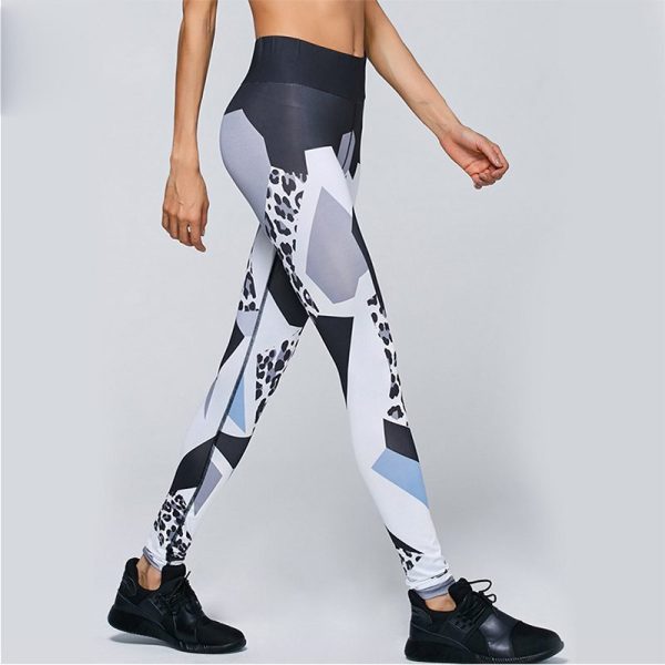 Sexy Luipaard Yoga Zweet Broek Workout Voor Vrouwen Sport Legging Gym Moto Legentsy Sportkleding Fitness Strakke 1