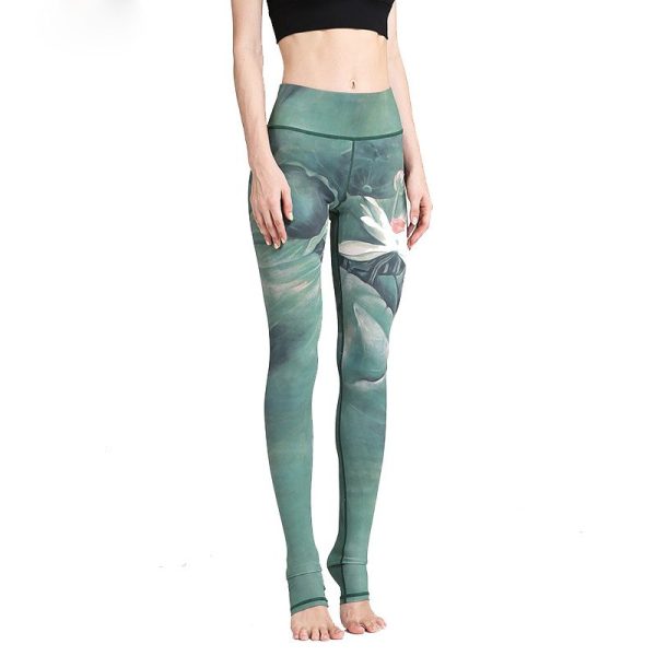 Vrouwen Sexy Yoga Broek Gedrukt Droge Fit Sport Broek Elastische Fitness Gym Broek Workout Running Strakke