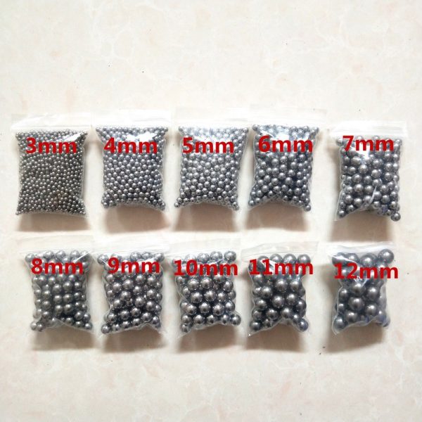 100pcs Lot 6mm 7mm 8mm Steel Balls Hunting Slingshot Stainless Steel Slingshot Balls Catapult Slingshot Hitting 4