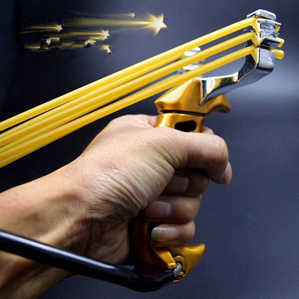3 Rubber Bands Folding Wrist Slingshot Catapult Outdoor Games Powerful Hunting Bow Arrow Sling ShotTools Hunting 3