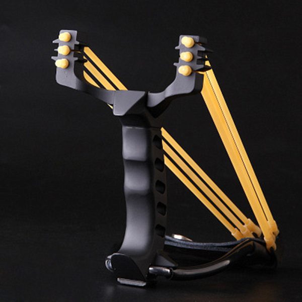 3 Rubber Bands Folding Wrist Slingshot Catapult Outdoor Games Powerful Hunting Bow Arrow Sling ShotTools Hunting 4