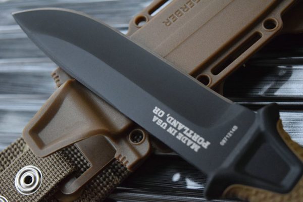 HOT 1500 Fixed Blade Knife 12c27 Steel Blade Fiberglass Handle ABS Nylon Sheath Hunting Knife 3