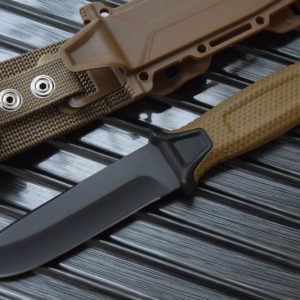 HOT 1500 Fixed Blade Knife 12c27 Steel Blade Fiberglass Handle ABS Nylon Sheath Hunting Knife