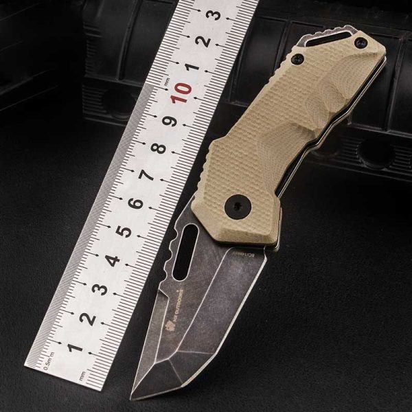 HX OUTDOORS ZD 020 Mercenaries Tactical Folding Pocket Knife EDC Survival Knife Jungle Field Knife G10 1