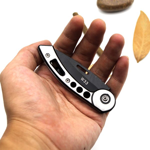 Mini Camping Stainless Handle Survival Knife Multifunction Outdoor Tactical Rescue Tools Folding Hunting 2017 Real Limited 4