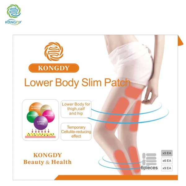 KONGDY Brand Lower Body Slim Patch 30 Pieces Box Leg Slim Pad Body Weight Loss Plaster