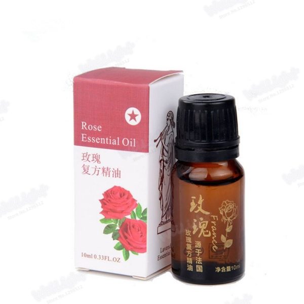 10 days quick weight loss set 10ml Rose essential oil Diet Abdomen treatment Oil Lose weight 4