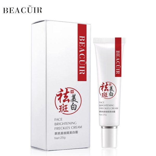 BEACUIR Hyaluronic Acid Freckles Whitening Face Cream Moisturizing Collagen Serum Brighten For Dark Yellow Skin Anti Aging Care