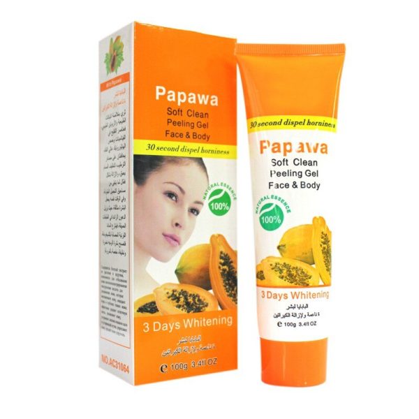 2pcs/lot Papaya whitening cream for face anti freckle natural botanical formula skin care day cream+night cream+pearl cream