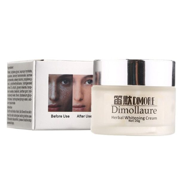 Dimollaure Strong effect whitening cream 20g Remove Freckle melasma Acne Spots pigment Melanin face care cream by Dimore