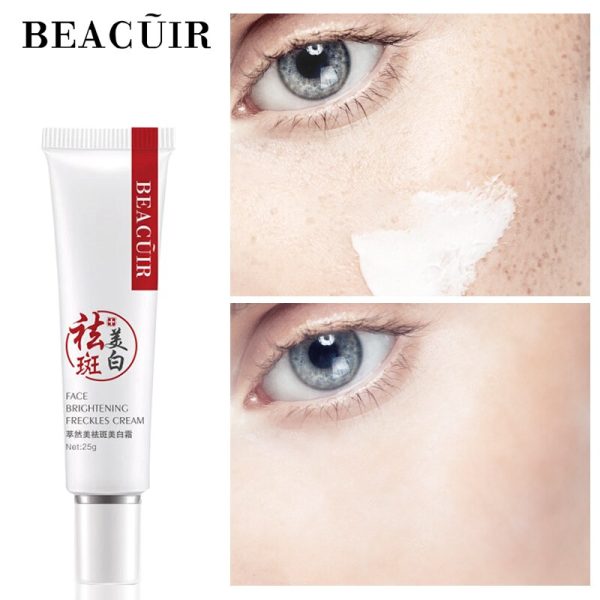 BEACUIR Hyaluronic Acid Freckles Whitening Face Cream Moisturizing Collagen Serum Brighten For Dark Yellow Skin Anti Aging Care