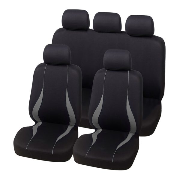 Car Seat Covers Airbag compatible Fit Most Car, Truck, SUV, or Van 100% Breathable with 2 mm Composite Sponge Polyester Cloth