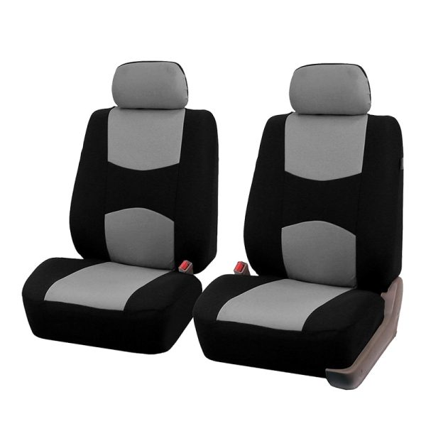 Car Seat Covers Airbag compatible Fit Most Car, Truck, SUV, or Van 100% Breathable with 2 mm Composite Sponge Polyester Cloth